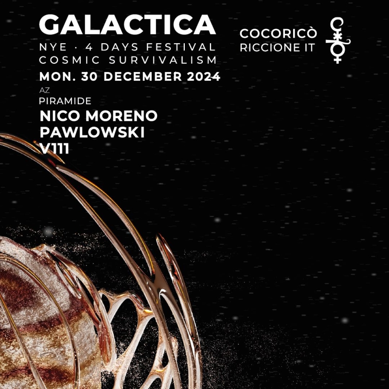 GALACTICA NYE - 4 DAYS FESTIVAL COSMIC